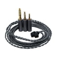 thumbnail image 2 of STARTIST 120cm Replacement 3 in 1 Earphones Cable Accessory for IE40Pro A2DC TFZ Gray B, 2 of 9