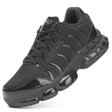 NIFOFISE Steel Toe Work Shoes for Men & Women - Lightweight & Comfortable with Air Cushion, Composite Toe