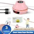 thumbnail image 2 of Smart Jump Rope Machine, Automatic Floor Jump Rope, Jump Rope Machine with Remote, Jump Entertaining Interaction Rope Skipping Machine for Family & Home - Pink, 2 of 10