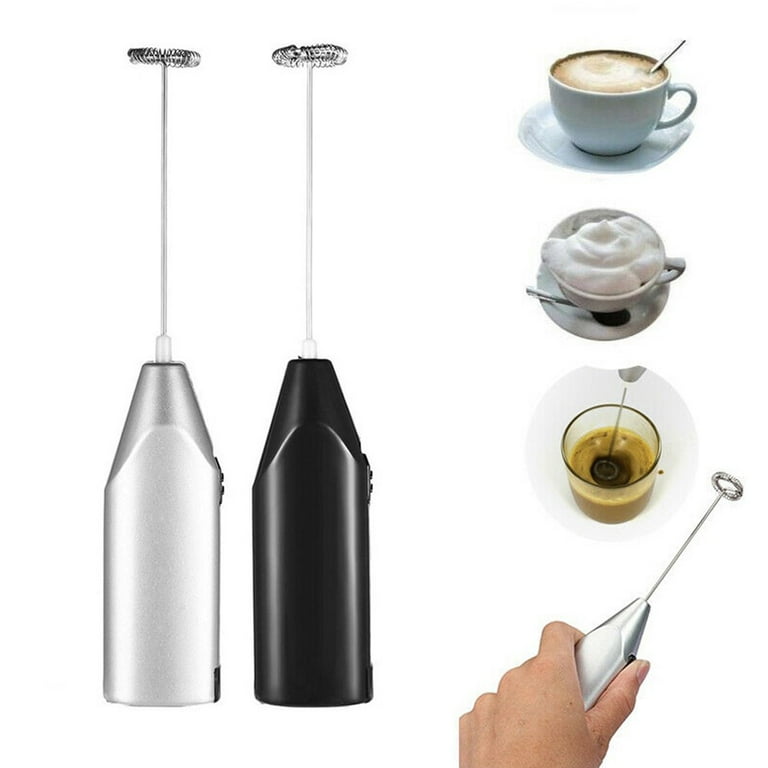Mini Milk Frother Creative Stainless Steel Kitchen Whisk Coffee Mixer  Household