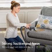 BISSELL Little Green Portable Deep Cleaner, for Carpet, Upholstery, and Auto, Lightweight, Strong Suction, Large Tank Capacity, 3369, Green