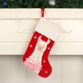 thumbnail image 3 of Gibobby Calcetines de regalo de caramelo calcetín personalizado para chimenea adornos navideños para el y accesorios de fiesta para niños(Pink), 3 of 4