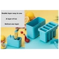 thumbnail image 3 of Freeze Ice Lolly Maker,ice Lolly Moulds,4 Moulds,mini Ice Lolly Moulds Fresh Fruitsicles Frozen Purees Moulds,ice Creamblue, 3 of 4