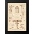 thumbnail image 2 of Buhlmann, J. 11x14 Black Modern Framed Museum Art Print Titled - Monument of Lysicrates at Athens, 2 of 5