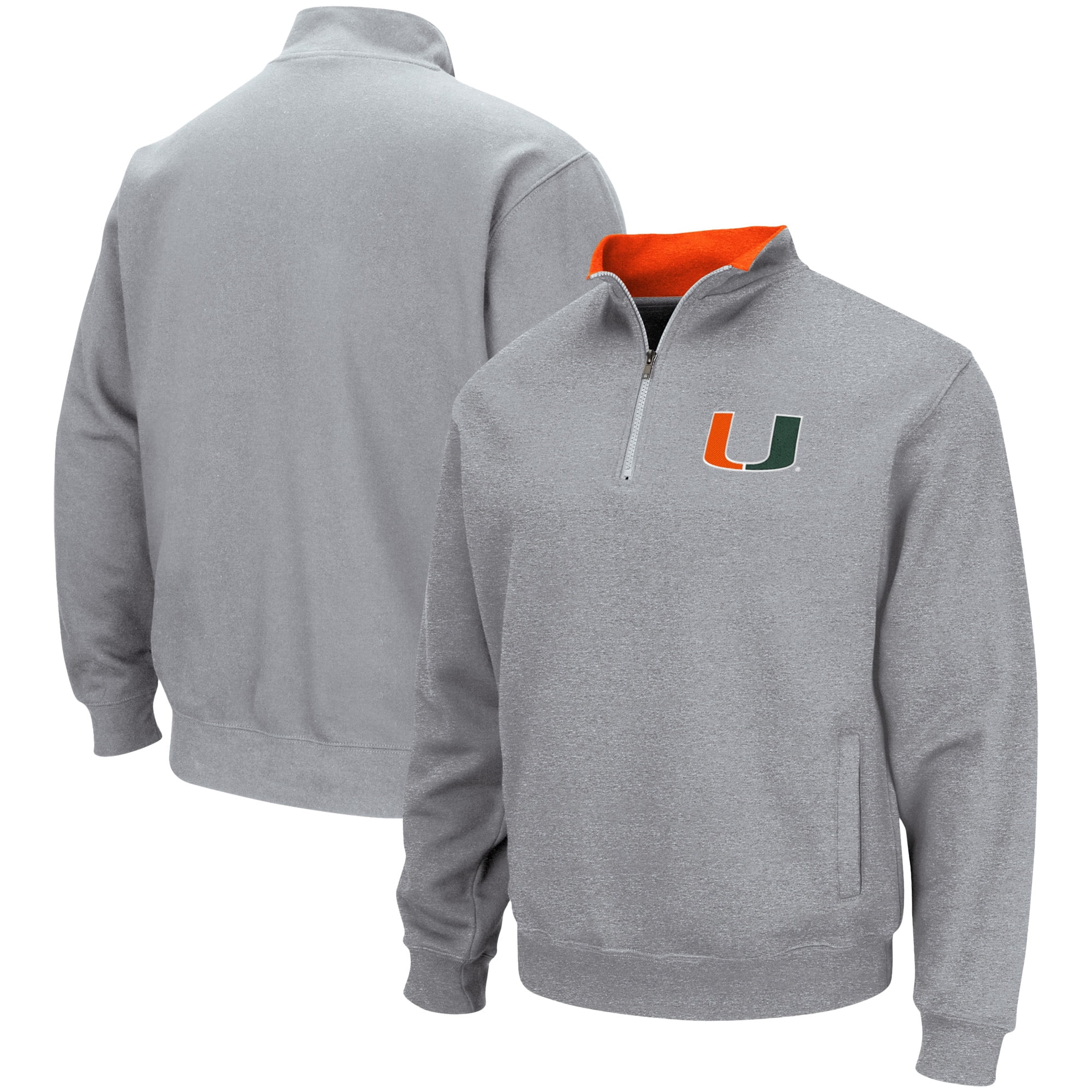 Men's Colosseum Heathered Gray Miami 