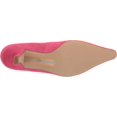 thumbnail image 4 of Sam Edelman Bianka Dahlia Pink Pointed Toe Kitten Heel Slip On Fashion Pumps (Dahlia Pink, 8.5), 4 of 6
