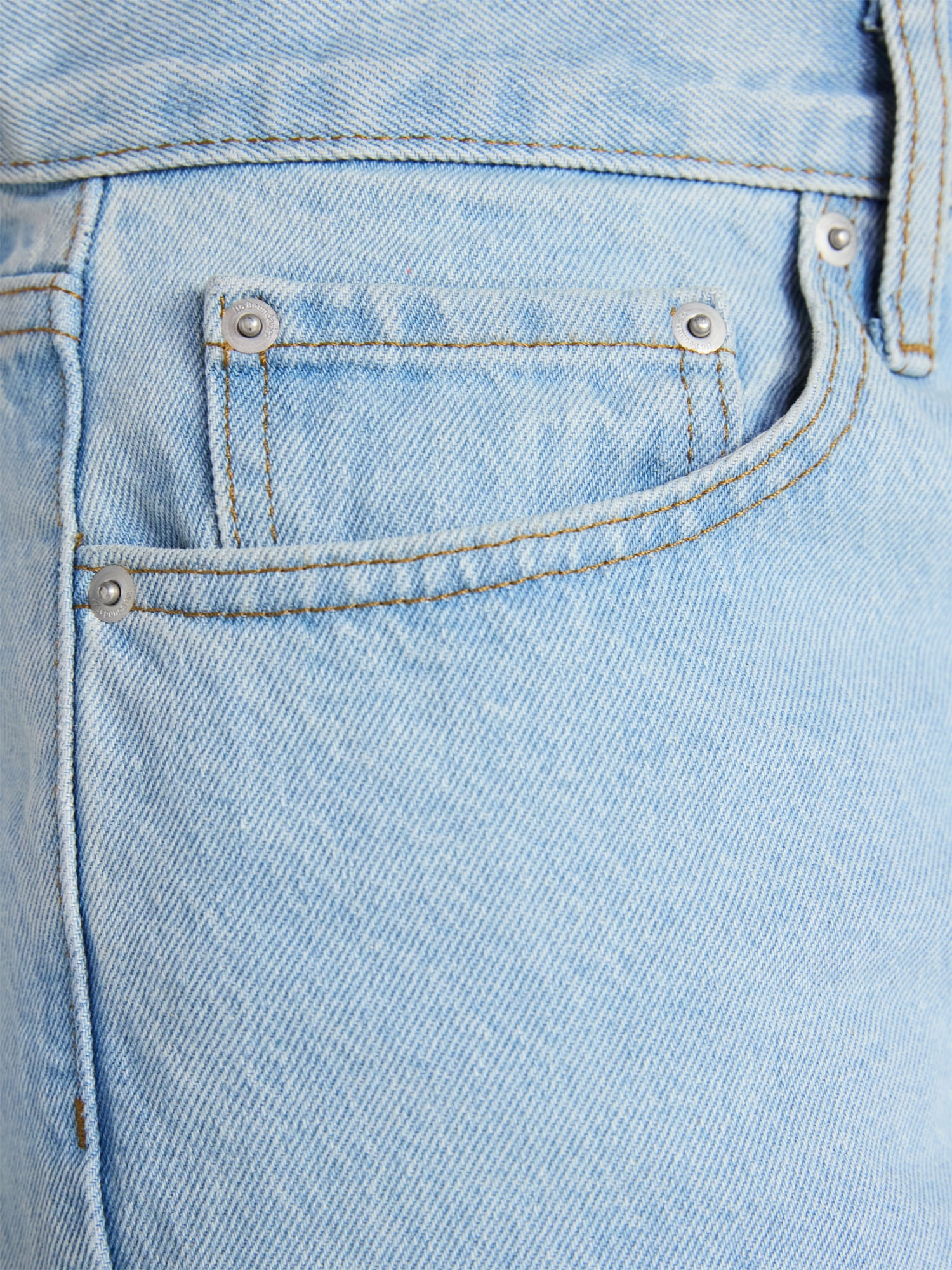 No Boundaries Men’s Denim Shorts, 100% Cotton, 12” Inseam, Sizes 28-44