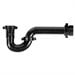 thumbnail image 2 of Dearborn A9704 1.5 in. P-Trap with PVC Threaded Adapter, Black, 2 of 2