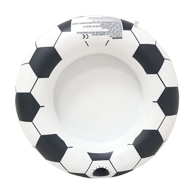 Inflatable Soccer Cooler, Ball Floating Ice Bucket, Sport Theme Drink Container for Summer Beach Pool Party Decor Soccer Sporting Events Party Supplies