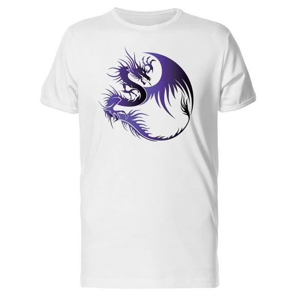 Purple Dragon Silhouette Tee Men's -Image by Shutterstock