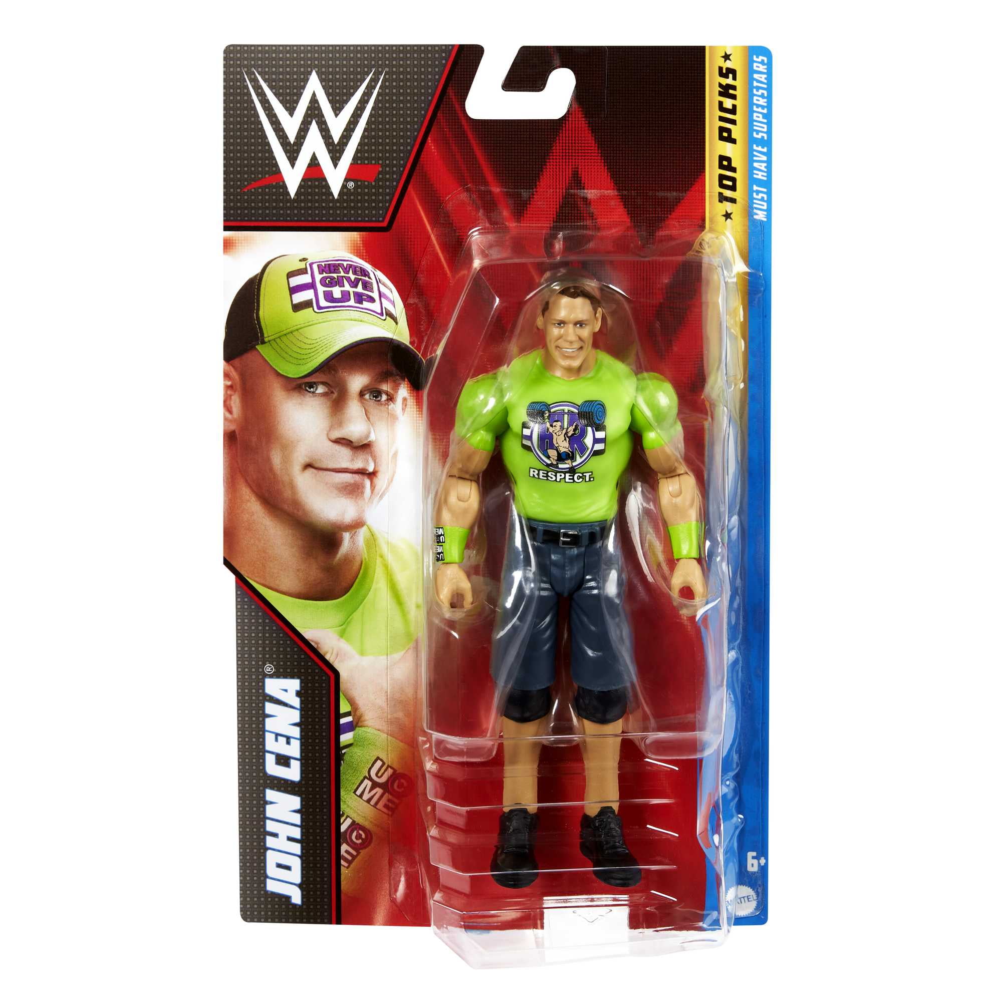 WWE Top Picks Action Figures, 6-inch Collectible for Ages 6 Years Old & Up