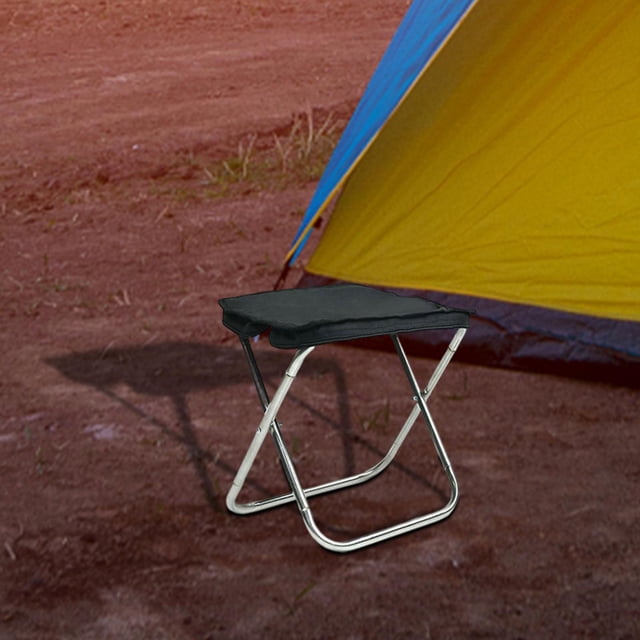 Taburete plegable para exteriores, plegable, ligero, cómodo de llevar, tamaño Mini, asiento de pesca portátil para fiesta en el patio trasero,