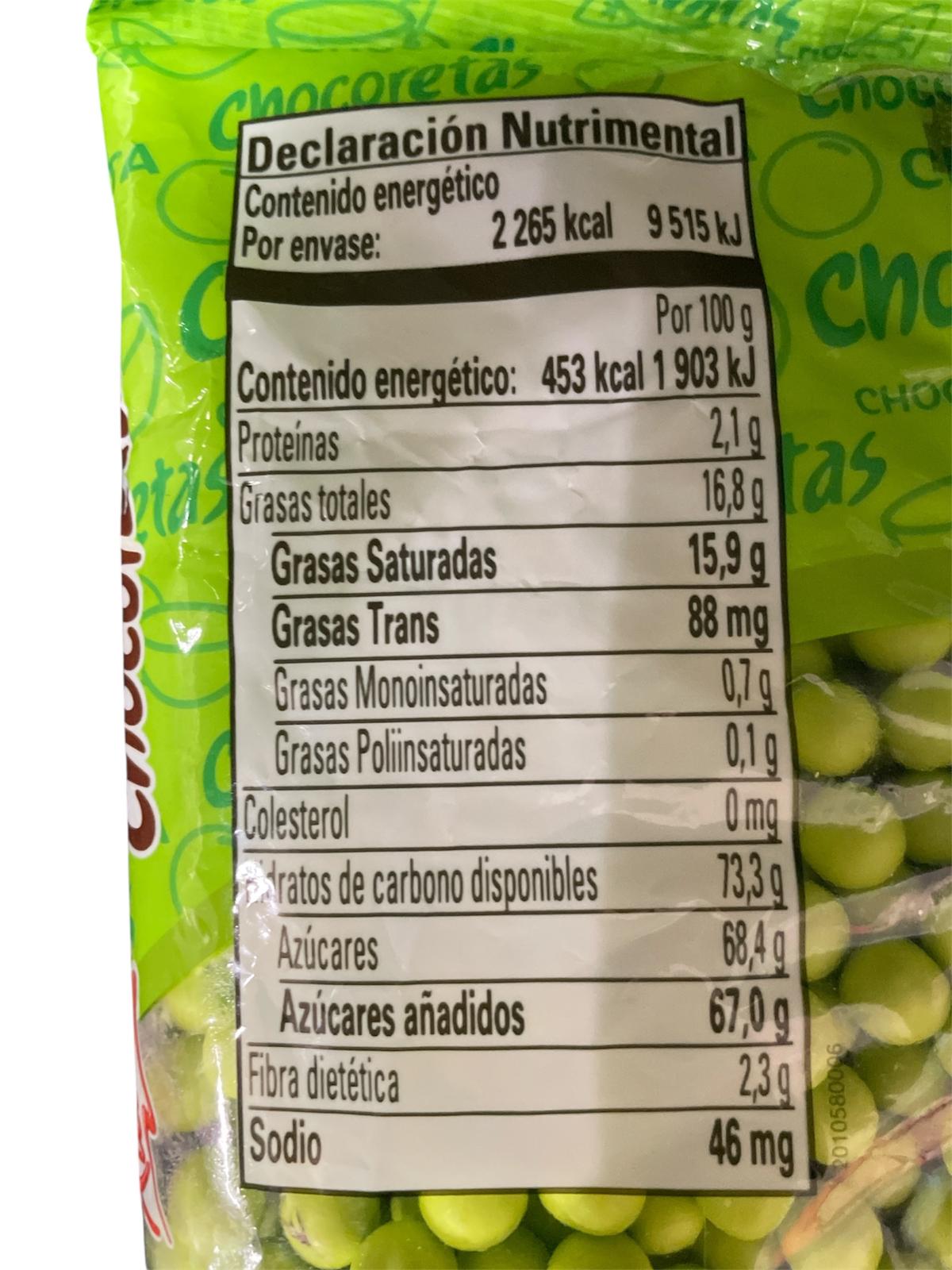 Ricolino Chocoretas- Dulce Confitado Sabores Mentay Chocolate ( A classic Mexican mint chocolate candy)