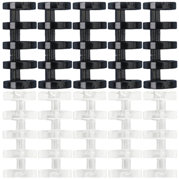 FRCOLOR 20Pcs Loose Leaf Binder Rings Notebook Spiral Binding Coils Section Loop Wire Binding Rings