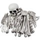 thumbnail image 2 of XONOR 28 Piezas de esqueletos y calaveras para decoración de Halloween, 2 of 3