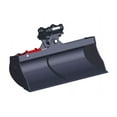 thumbnail image 5 of Wallemac WTB32-HIT-1 Hydraulic Tilt Ditch Cleaning Bucket Pin-on For Mini Excavator HITACHI EX08 Angle Bucket Atttachment For HITACHI EX08 Micro Digger or Similar Machines With Pins, 5 of 6