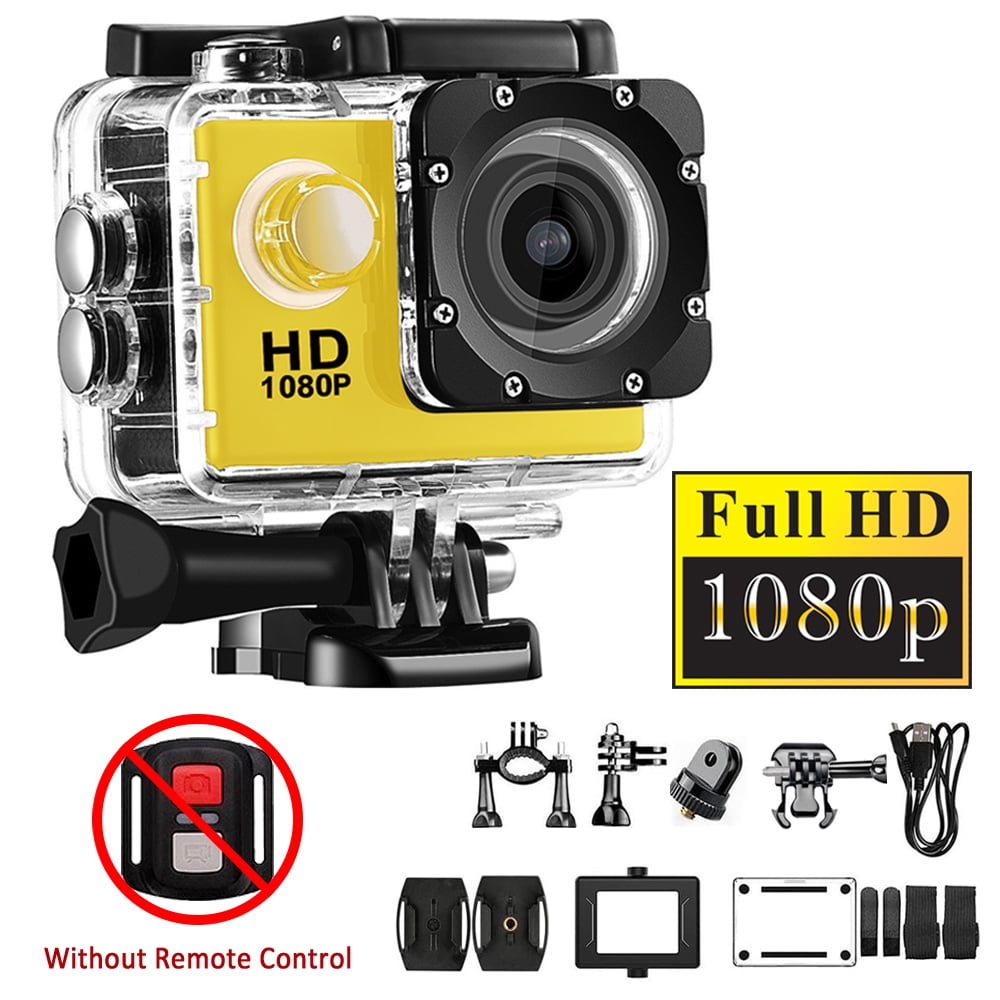 4K Ultra HD 1080P Sports Camera Mini Action Cam Camcorder Video DVR DV Remote 