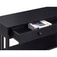 thumbnail image 5 of Pemberly Row Table Console Mission Transitionnelle à un Tiroir en Finition Bois Noir, 5 of 5