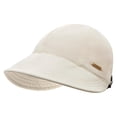 thumbnail image 2 of Hkoxplj Women Lightweight Breathable Baseball Cap Short Curved Brim Sun Hat UV Protection Adjustable Metal Buckle Outdoor Sports Hat Solid Color Summer Casual Hat Unstructured Cap, 2 of 6