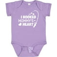thumbnail image 3 of Inktastic I Hooked Mommy's Heart with Fishing Rod Boys or Girls Baby Bodysuit, 3 of 5
