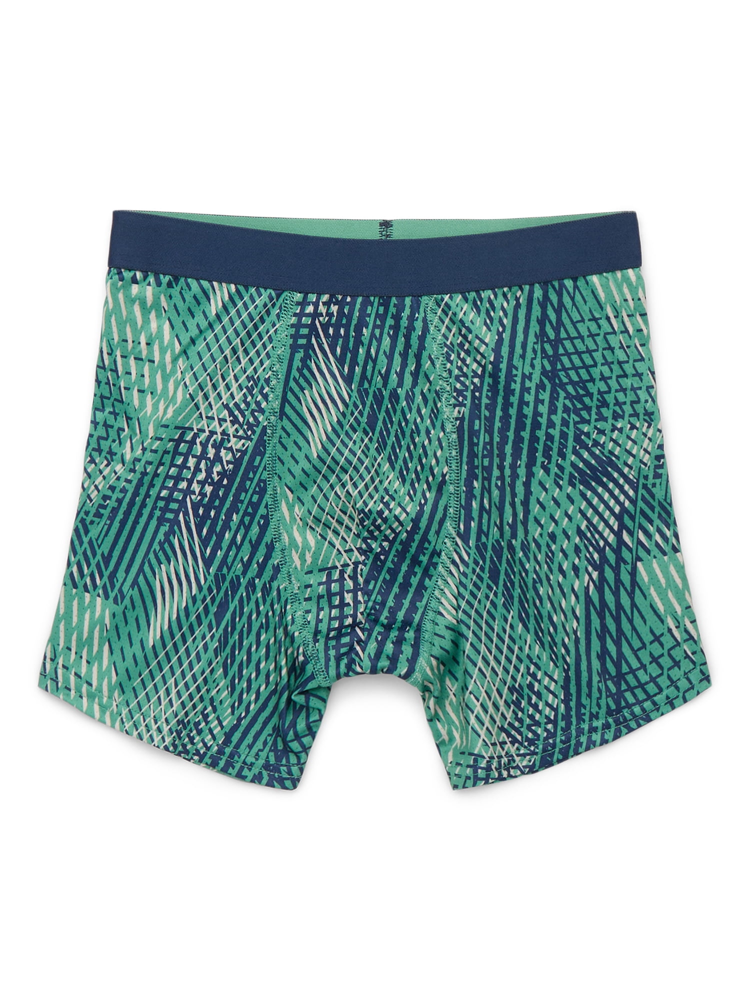 Athletic Works Boys Mesh Performance Boxer Brief Underwear, 5-Pack, Sizes S-XL