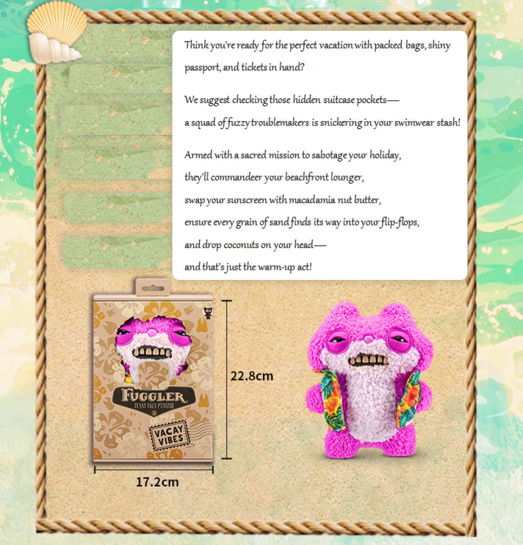 Yanxiao Fugg-ler Funny Ugly Monster, New Fugg-ler Stuffed Toys