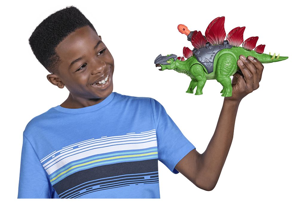 Robo Alive Electronic Dino Wars Stegosaurus Toy by ZURU - image 5 of 6