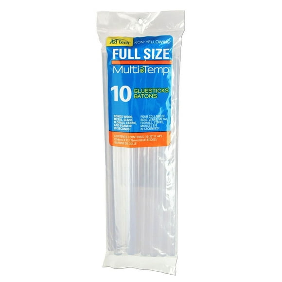 AdTech 10 inch full size hot glue sticks