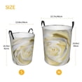 thumbnail image 5 of Gaeub White Rose Dirty Clothes Storage Basket, Toy Storage Bin for Storing Clothing, Diapers, Toys -, 5 of 8