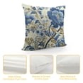 thumbnail image 4 of ONETECH Chinoiserie Pillow Cover, Blue and White Floral Throw Pillow Cover Square Spring Summer Flower Cushion Cover for Home Sofa Patio Bedroom Livingroom, 4 of 5