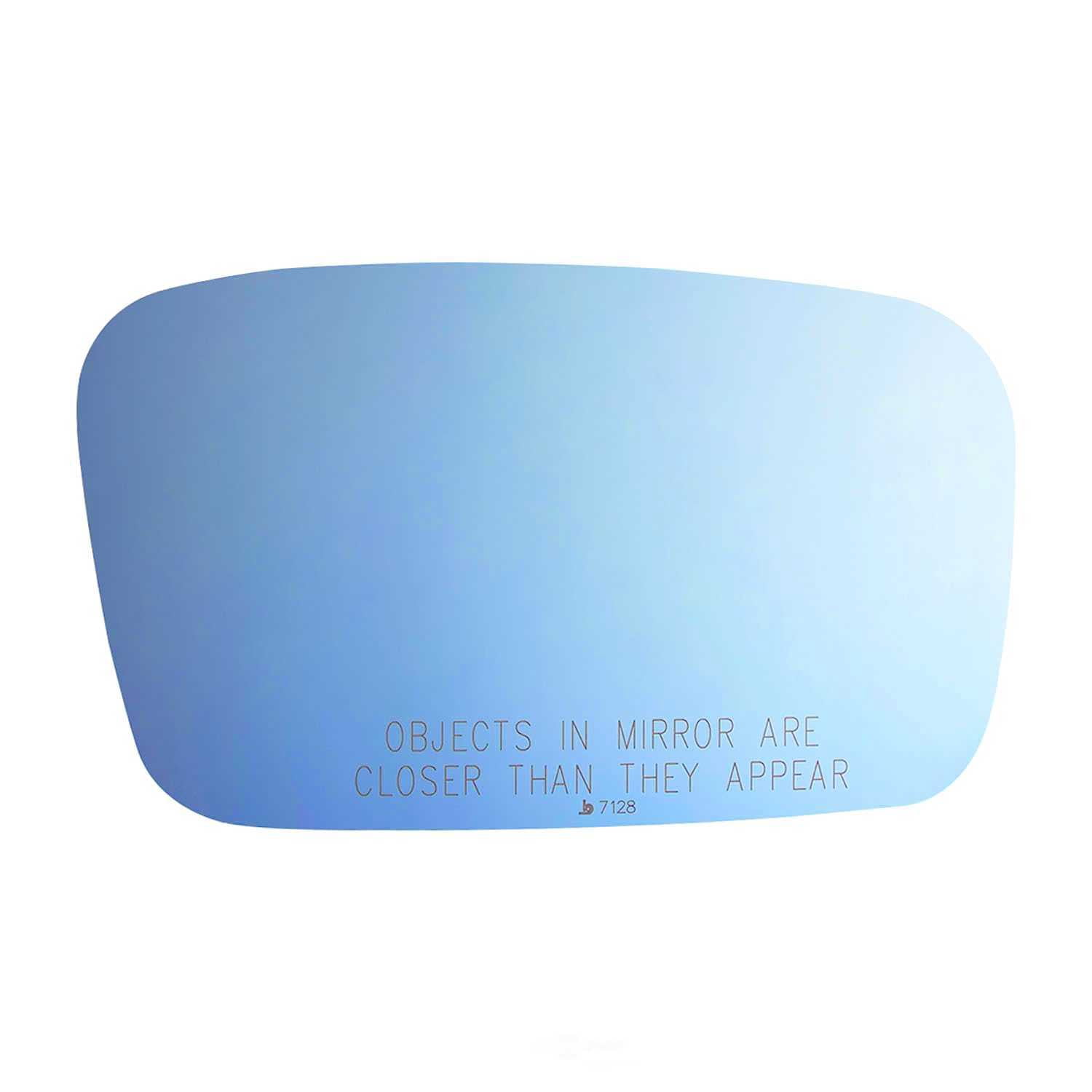 Burco Side View Mirror Replacement Glass - Blue Glass - 7128