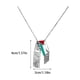 thumbnail image 2 of Sonducket Collar único de acero inoxidable para hombre, accesorio con emblema nacional patriótico a la moda, collar para mujer Ropa, zapatos y accesorios Miscelánea dorado, 2 of 6