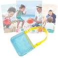 thumbnail image 3 of Bolsa de juguetes de playa de 2 piezas, bolsa y niñas, organizador de secado BLESIY bolsos de playa de malla, 3 of 8