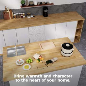 21 Butcher Block Countertop Ideas for Rustic Style - Shower Redefined 21 Butcher Block Countertop Ideas for Rustic Style - Shower Redefined