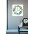 thumbnail image 6 of Epic Art 'Botanical Blue VI' by Silvia Vassileva, Acrylic Glass Wall Art, 24"x24", 6 of 10