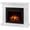 White, variant on Real Flame Centennial 56" Grand Electric Fireplace in White
