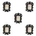 thumbnail image 1 of Maytalsory Decorative Flower Photo Frame Wedding Home Decor Desktop Picture Frame good quality Black 5Set, 1 of 6