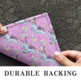 thumbnail image 6 of Pink Cartoon Unicorn Flower Pattern Door Rugs,Washable Non Slip Door Mats Indoor,Decorative Door Mats,Entry Mat Indoor for Entrance,Bedroom,Kitchen,Bathroom,20"x32", 6 of 6