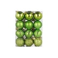 thumbnail image 3 of Christmas Ball Hanging Ornaments Sets 48 Pieces, Durable Lightweight Balls for Christmas Tree Decoration Home Party Bauble Decor 1.18Inch Green, 3 of 6