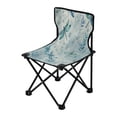 thumbnail image 2 of 600D Oxford Camping Chair Portable Foldable Chair Supports 220 lbs for Picnic, Fishing, Backpacking Delicate Dragonflies Pattern, 2 of 8