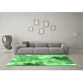 thumbnail image 3 of Ahgly Company Indoor Square Persian Emerald Green Traditional Area Rugs, 8' Square, 3 of 4