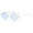 Blue, variant on Purple Irregular Sunglasses Retro Aviator Sunglasses for Women Men Womens Sunglasses Polarized Resin Trendy Vintage Small Square Sun Glasses 90s Fashion Cute Sunnies One Size