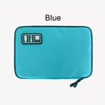 thumbnail image 1 of Portable Waterproof Electronics Organizer for Travel Lightweight Rectangular Cord Storage Bag with Adjustable Partitions, 1 of 9