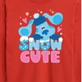 thumbnail image 3 of Blue's Clues & You! - Snow Cute - Toddler And Youth Long Sleeve Graphic T-Shirt, 3 of 5