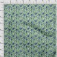 thumbnail image 4 of oneOone Cotton Jersey Green Fabric Florals Sewing Fabric By The Yard Printed Diy Clothing Sewing Supplies 58 Inch Wide, 4 of 4