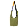 thumbnail image 2 of The Collection Royal Peace Stamped with Two Buttoned Pocket Cotton Hobo Bag, 2 of 4