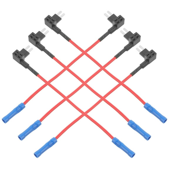 IFANLANDOR 6Pcs Inline Fuse Holder Assorted Color for Professional Mechanics 16.90X2.40X1.20CM