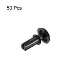 thumbnail image 3 of Unique Bargains Push Clip Rivet 2.6mm x 5mm PCB Circuit Panel Nylon Fastener Black 50Pcs, 3 of 3