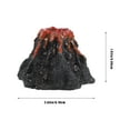 thumbnail image 2 of FENGGUIQU Estatua Decorativa De Volcán Para Jardín Con Artístico Y Material Resistente, 2 of 6