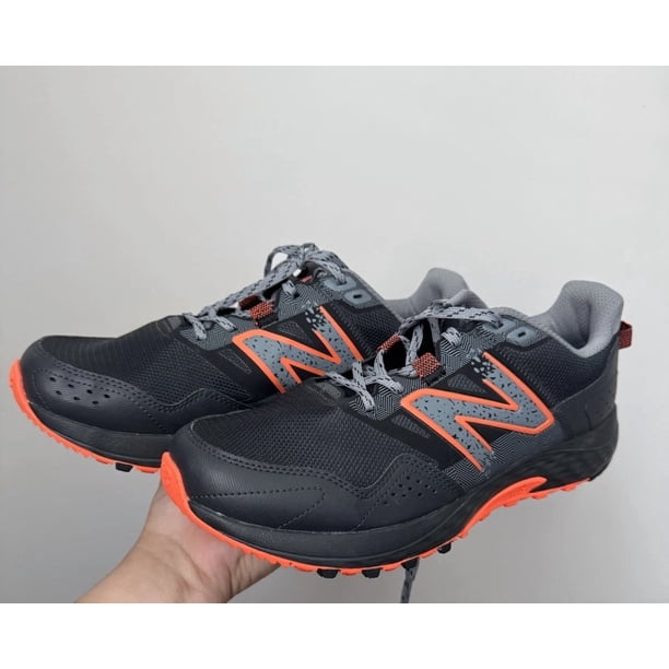 MEN'S NEW BALANCE MT410L8 TRAIL RUNNING SHOES 4E T410 Orange & Black